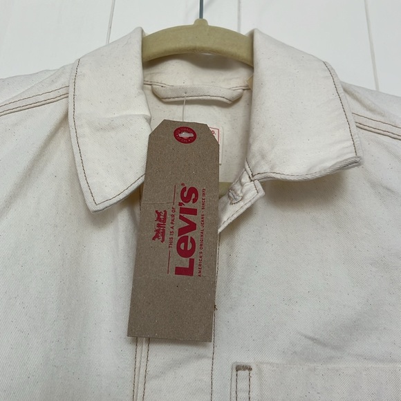 Levi’s off white jumper size medium NWT - Picture 9 of 12